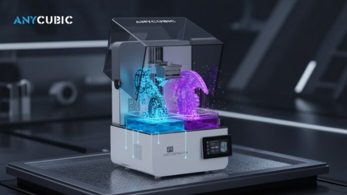 Anycubics Nya Photon P1: Dubbla Färger och Material i En och Samma Resinprinter