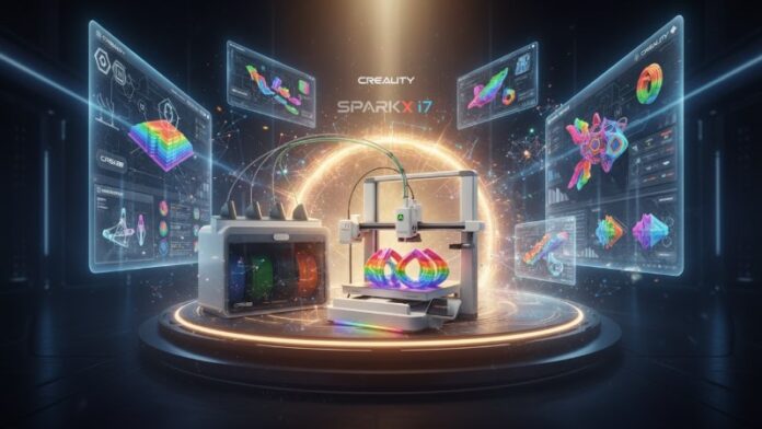 Creality lanserar SPARKX i7: Prisvärd 3D-utskrift i flera färger med AI-stöd