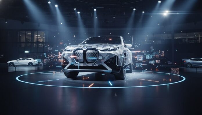 BMW närmar sig serieproduktion av färgskiftande bilar: Här är iX3 Flow Edition